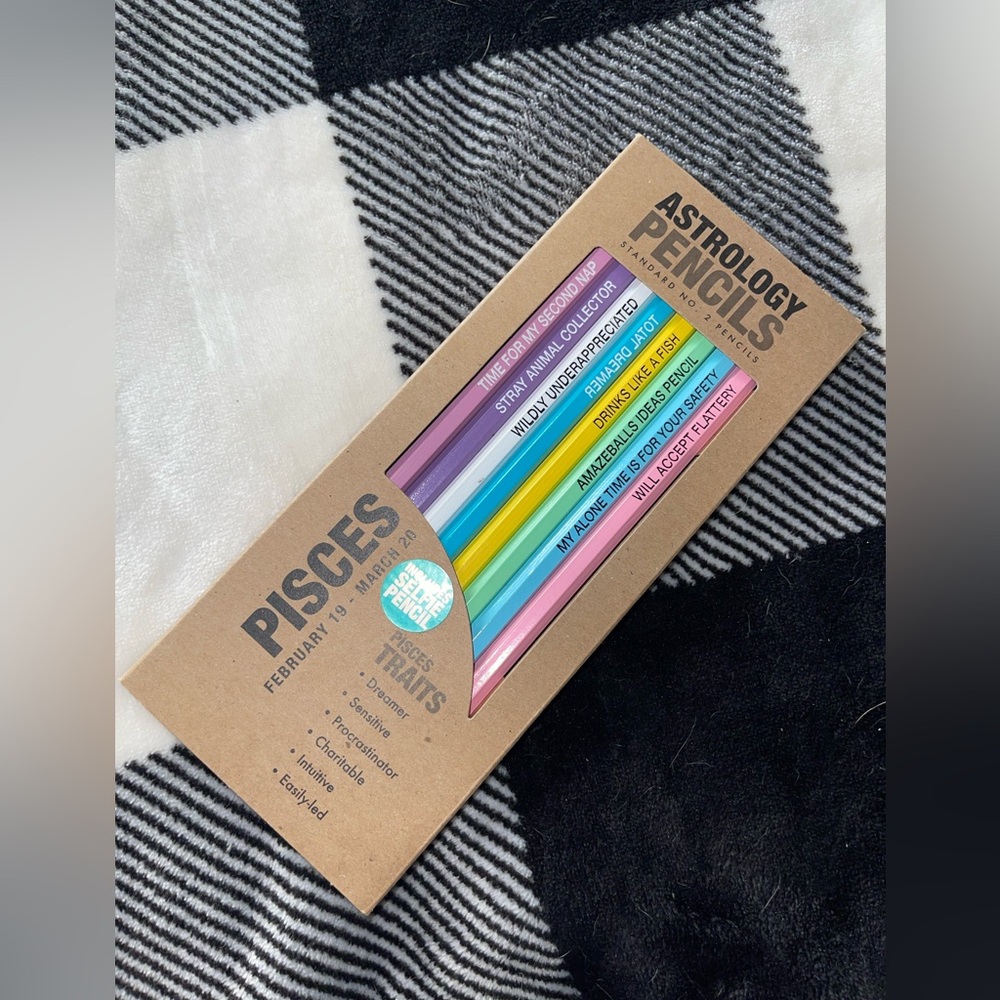 Astrology Pencils Set - Pisces